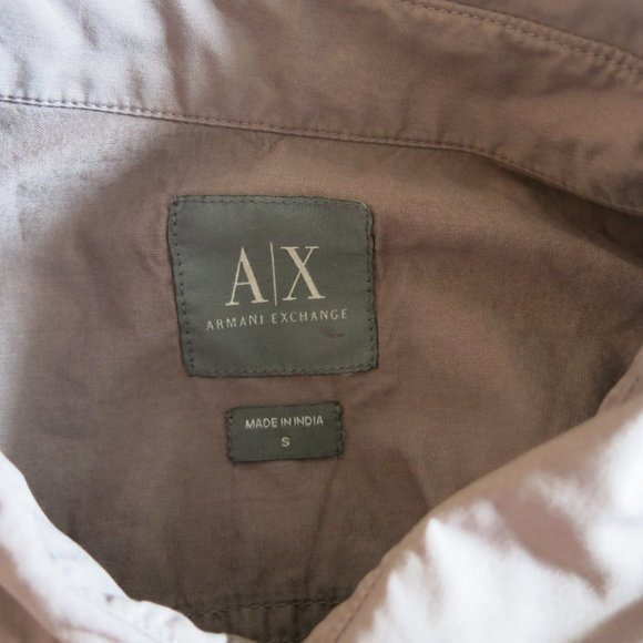 A/X Armani Exchange Long Sleeve Shirt - Size Small - Picture 5 of 6